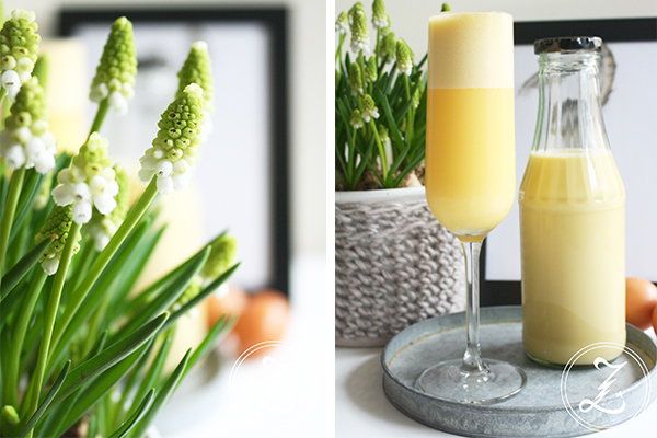 Des Osterhasen Feierabend Schnaps Eierlikor Selbstgemacht Zuckergewitter