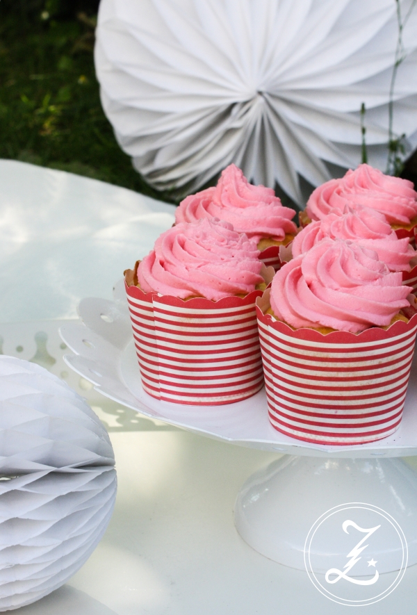 rosa Johannisbeer-Cupcakes | Zuckergewitter.de