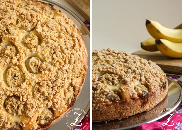 Bananen-Streusel-Kuchen aka Cuca de Banana | Zuckergewitter.de