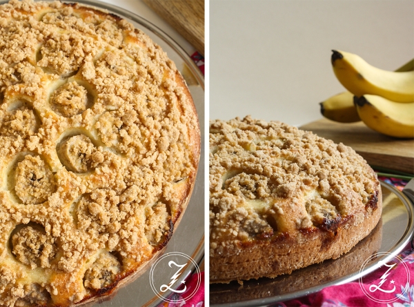 Bananen-Streusel-Kuchen aka Cuca de Banana | Zuckergewitter.de