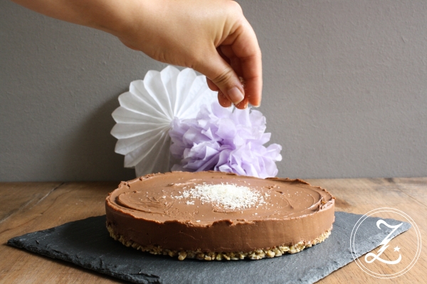 Choco Coco Cheesecake mit Knusperboden | Zuckergewitter.de