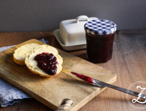 Blaubeer-Bananen-Marmelade | Zuckergewitter.de