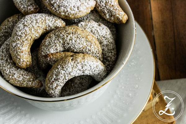 vegane Dinkel-Lebkuchen-Kipferl | Zuckergewitter.de