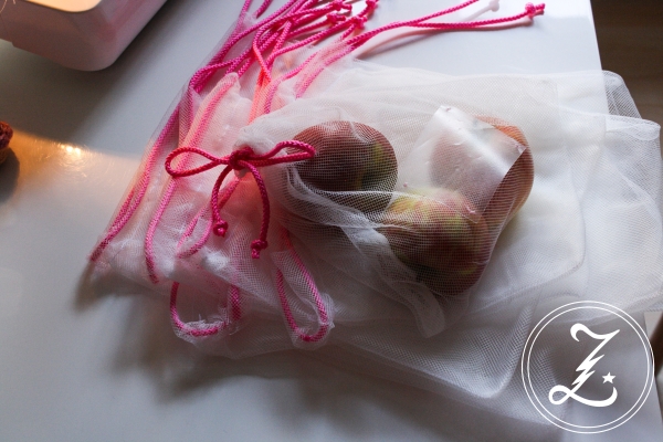DIY für blutige Anfänger - selbst genähte Beutel für Obst und Gemüse für weniger Plastikmüll | Zuckergewitter.de